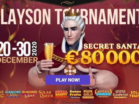 Secret santa tournament at KingBilly lets you win up to 15000 EUR